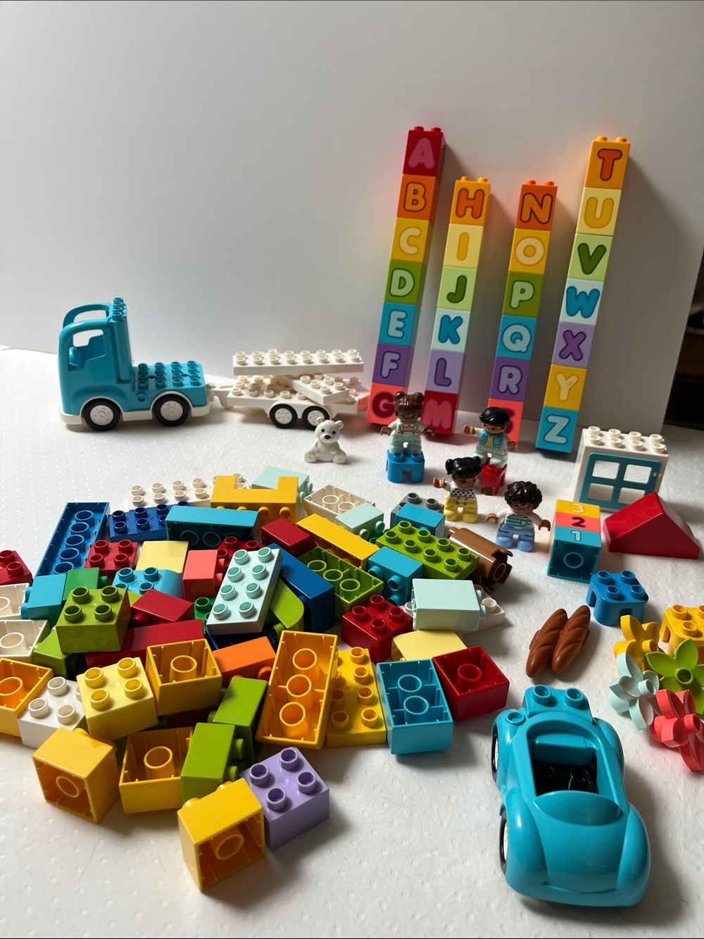 LEGO DUPLO Alphabet Truck 10915 Complete and 10913 Brick Box and more 120+ Piece